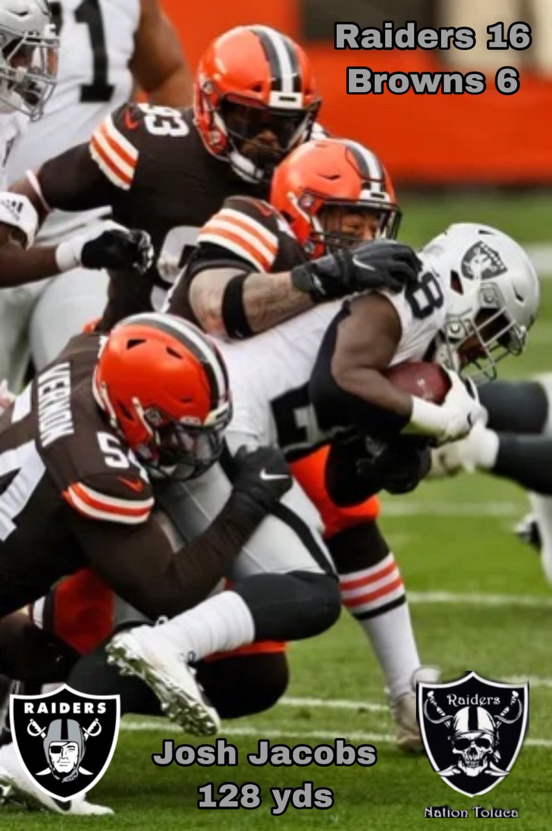 RaiderNationTol's tweet image. @Raiders @iAM_JoshJacobs #RaiderNation #RaiderNationToluca🏴‍☠️ #LosMerosMeros