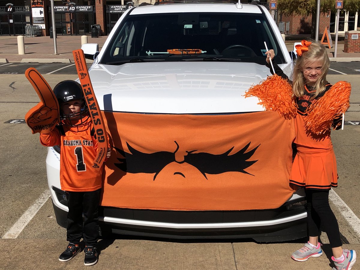 ron_schaefer's tweet image. Ready for Pistol Pete’s birthday parade. #GoPokes #OkState