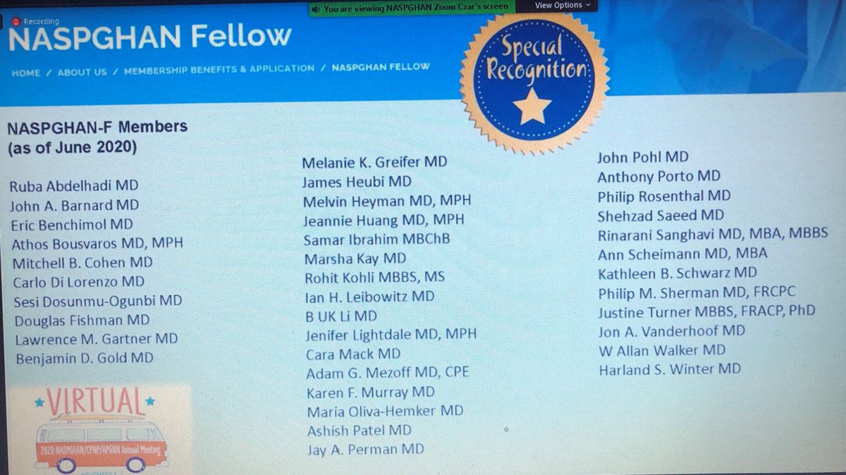 molivahemker's tweet image. What a wonderful group of colleagues--@naspghan Fellows! @CarloDiLorenzo1 @BenjamminGold @jlightdale  @Jfpohl @ericbenchimol @ssaeed94 @liver4kids @JayPerman @AthosBousvaros @johnbarnardmd @mel_g_gi @KarenMurrayMD @rina_sanghavi @melheyman &amp;amp; many more! #NASPGHAN20 #pedsgitwitter