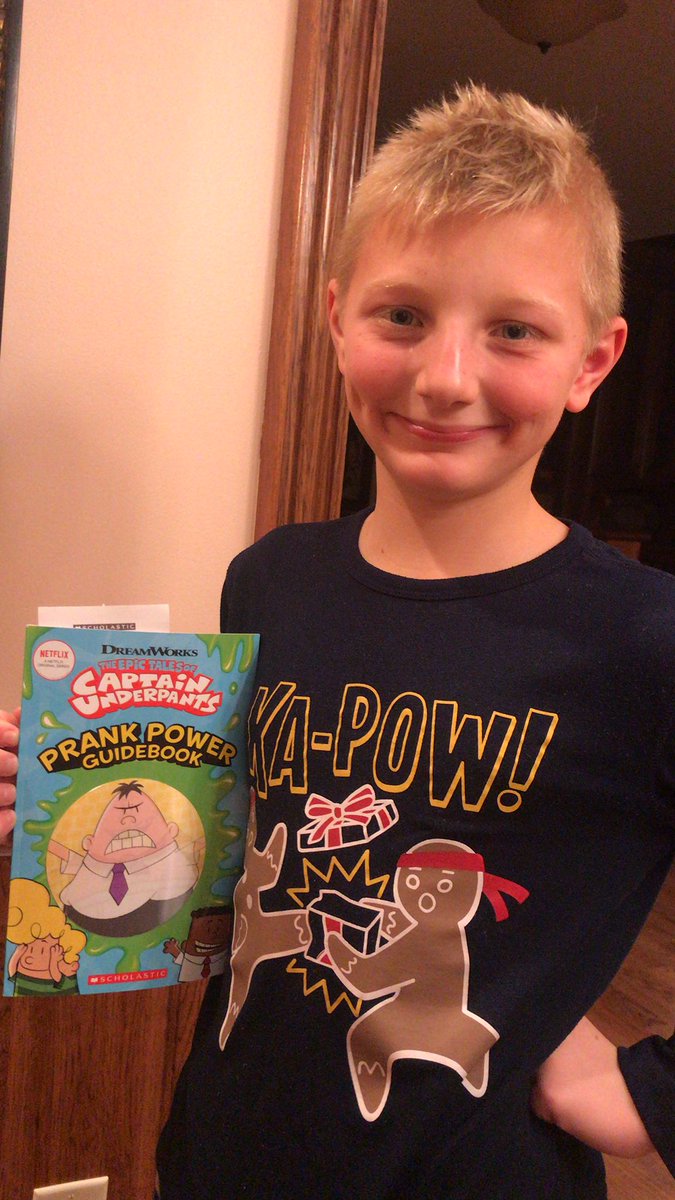 alisaagozzino's tweet photo. Book fair week at school. I sent $10 and this is what he comes home with 🤣 a comic book. #BooksForPRSSA https://t.co/XfBzjYc0j6