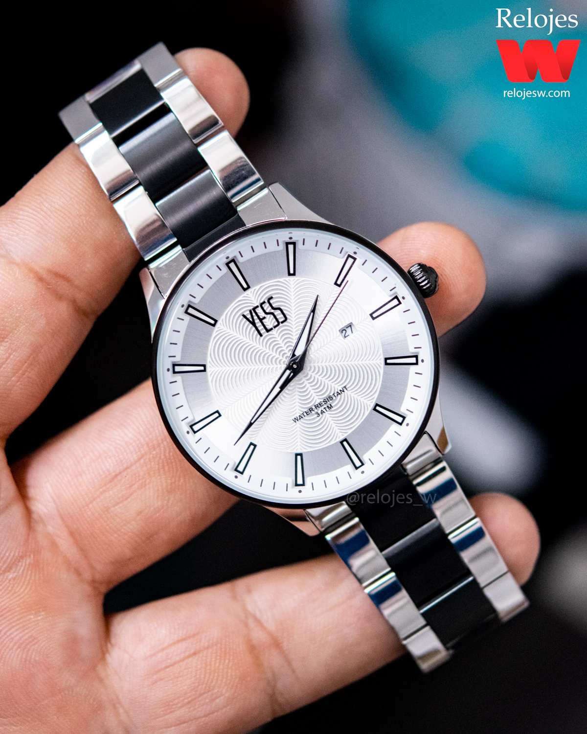 Reloj yess water resistant 3 atm new arrivals