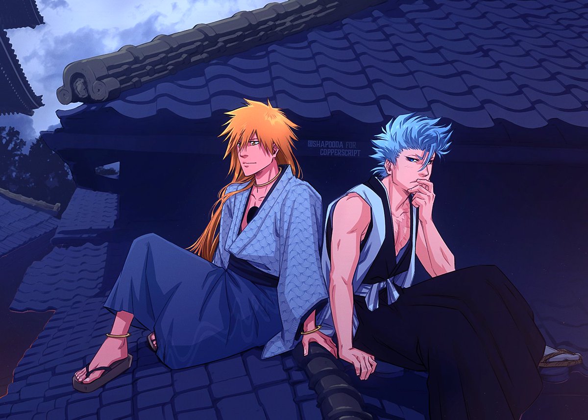 Highly recc if you like BAMF/sweetboi hollow Ichigo and reverse AU 🧡 💙 ⚫-...