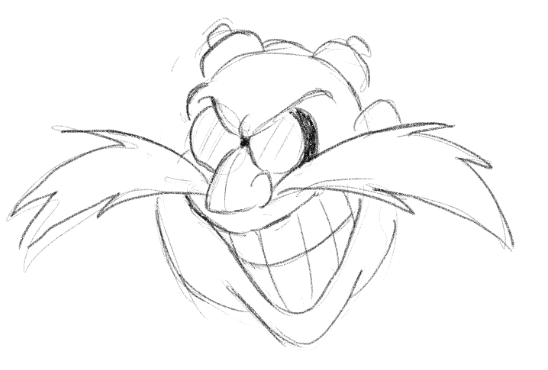 sad, tired, and posting sonic but in a 90s warner bros show 
