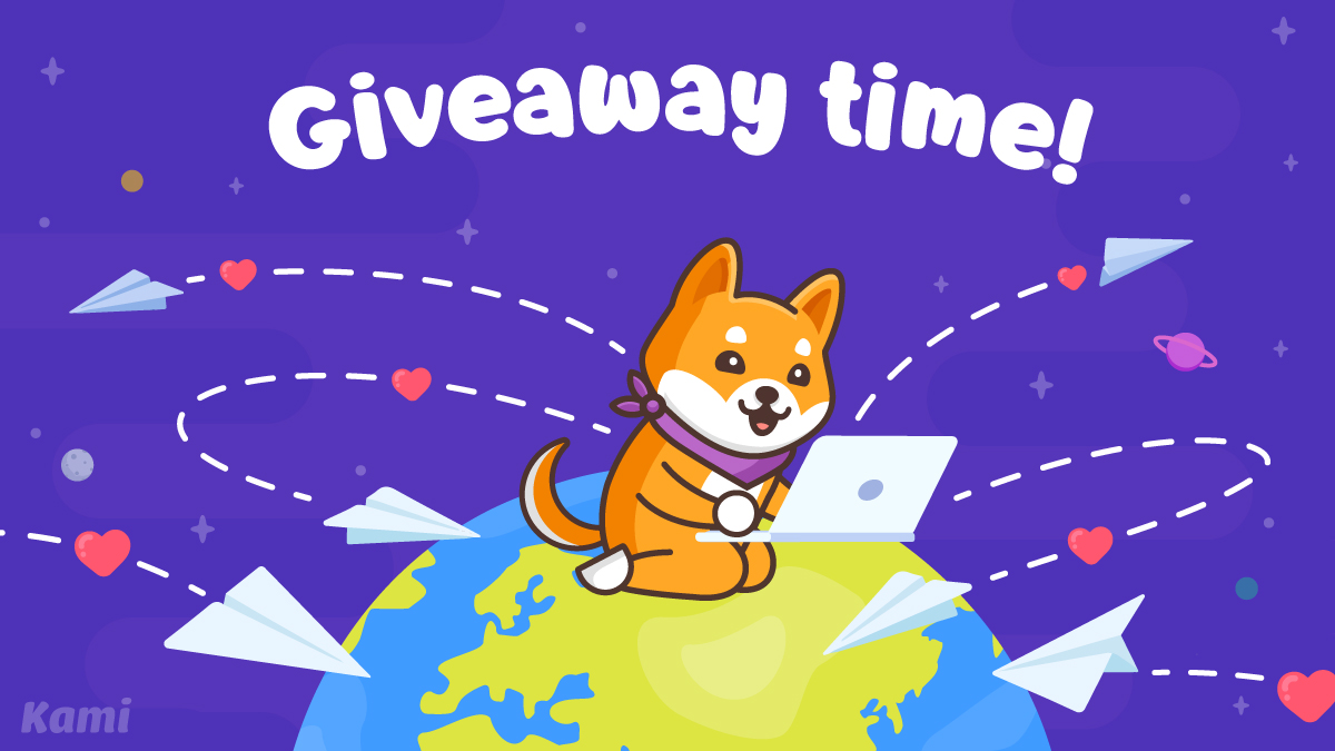 Teachers and Educators: Retweet for a chance to win a <a href="/wacom/">Wacom</a> One 🎉

Help us spread the word about our Free Kami upgrade for schools continuing to be affected by COVID-19 and be in to win: blog.kamiapp.com/free-kami-upgr…