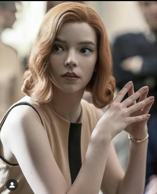 __nextsupreme__'s tweet photo. Anya taylor joy in the queen's gambit. That's it. That's the tweet. https://t.co/kmuOK8QlC5