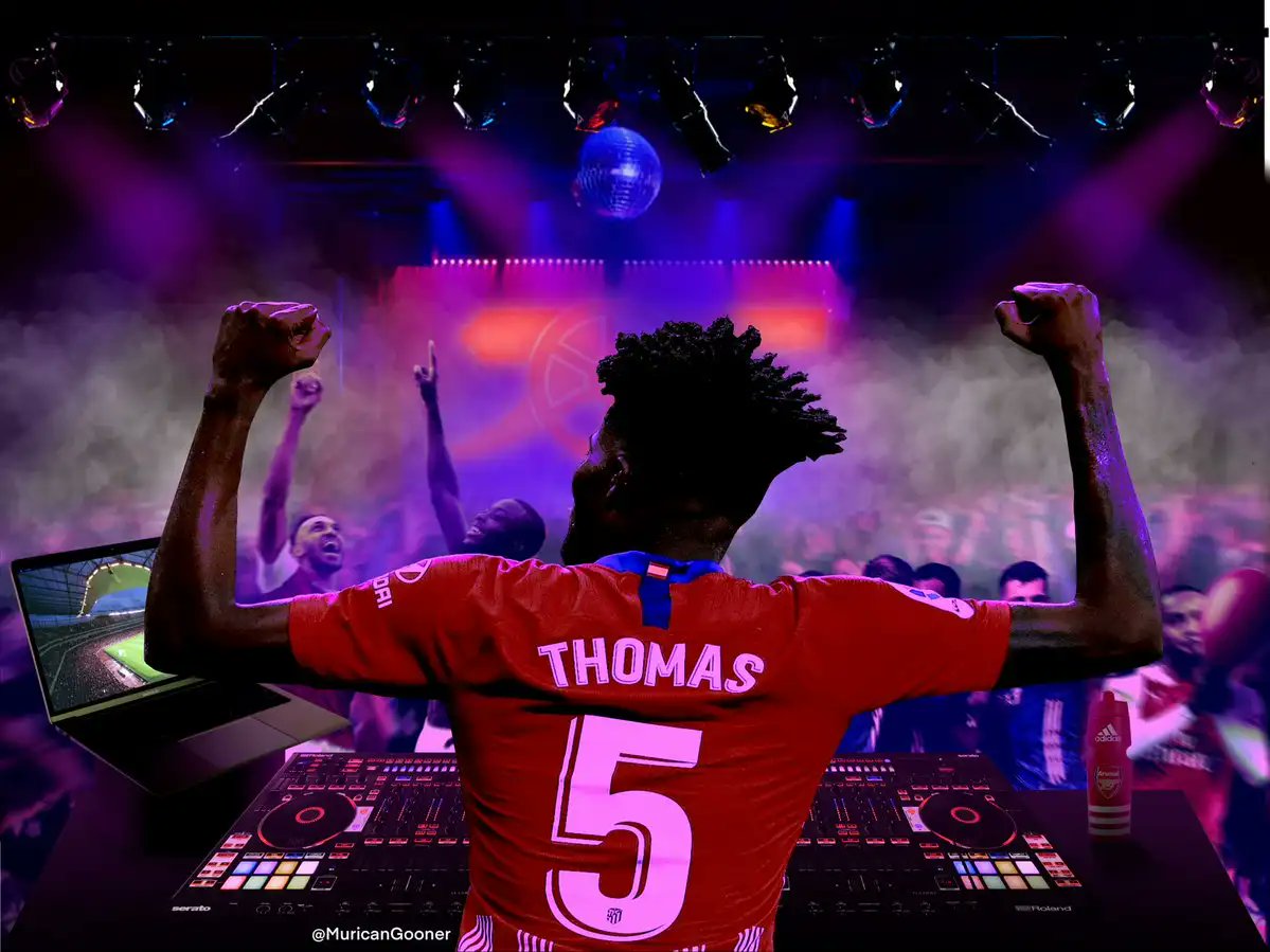 Xahraddeen_'s tweet photo. Arsenal danced to Thomas rythm at the theatre of tears

PARTEY AFTER PARTEY!!!!! https://t.co/oQnopEsjGe