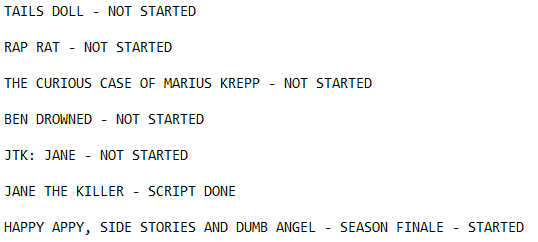 FSoaS_'s tweet image. Here&apos;s the rest of the Season 2 reviews. I&apos;ve culled a couple stories to put in Season 3 instead because I&apos;d just like to get Happy Appy done some time this century. Once Season 2 is done, I&apos;ll be doing a lot more general media content alongside the pastas and the TF2 videos.