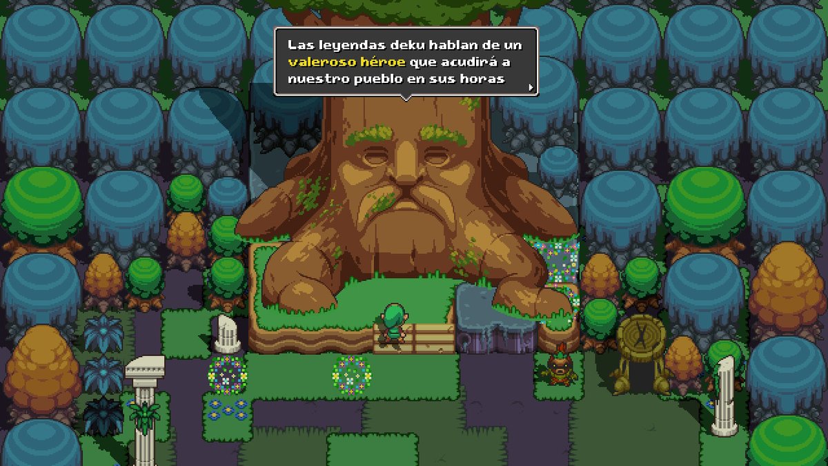 Bastante adictivo este Cadence of Hyrule #NintendoSwitch