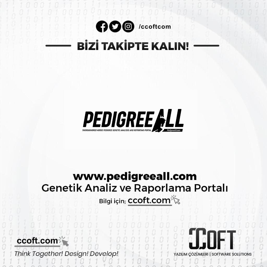 pedigreeall's tweet photo. 🐎 Thoroughbred Horse Pedigree Genetic Analysis and Reporting Portal
🐎Safkan Yarış Atı Genetik Analiz ve Raporlama Portalı
#PedigreeAll #Pedigree #HypoMating #Siblings #TailFemale #Progeny #Linebreeding #FemaleFamily #BroodMareSire #sire #mare #safkan #Thoroughbred #tjk https://t.co/scZk9no1ao