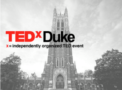 Apply to speak <a href="/TEDxDuke/">TEDxDuke</a> or nominate an <a href="/DukeU/">Duke University</a> or <a href="/DukeHealth/">Duke Health</a> community member with a unique perspective around the concept of time for this year's theme, "Matter of Time." ow.ly/AMWx50C6yaC

<a href="/DukeAlumni/">Forever Duke</a> <a href="/DukeStudents/">Duke Students</a> <a href="/DukeGradSchool/">Duke Graduate School</a> @Duke_SA
