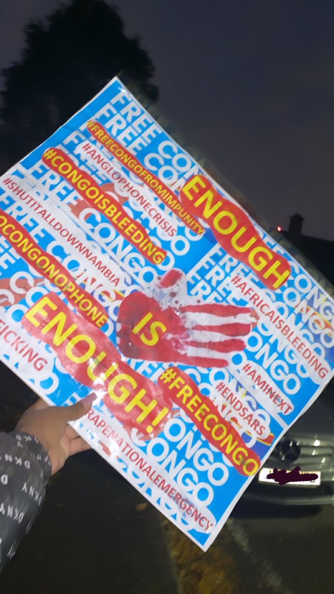 jackiekibs's tweet image. #FREECONGO 🇨🇩✊🏾🤍

 #EndSARS #ShutItAllDownNamibia #AmINext #AnglophoneCrisis #RapeNationalEmergency #ChildTrafficking 

#AfricaIsBleeding 💔🌍