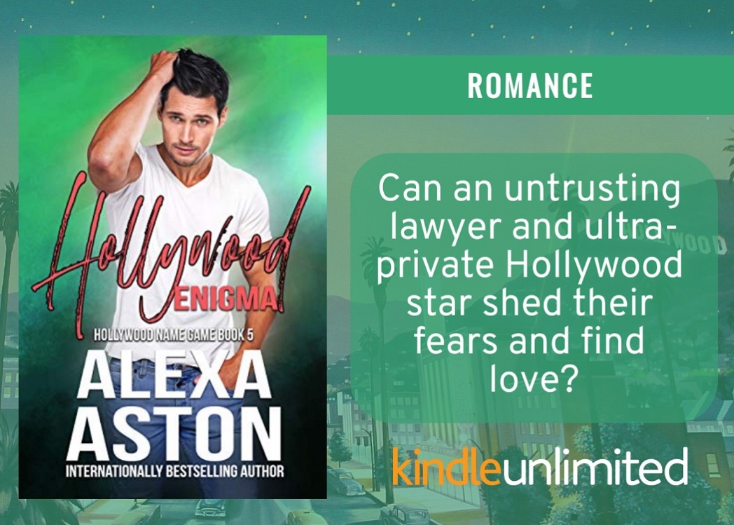 BookBuzznet's tweet photo. Can an untrusting lawyer and ultra-private Hollywood star shed their fears and find love?
Hollywood Enigma
Hollywood Name Game, Book 5
By @AlexaAston
https://t.co/sDS6TCM1PQ
#HollywoodNameGame #HollywoodEnigma #AlexaAston #romance https://t.co/J8ZaH6nw36