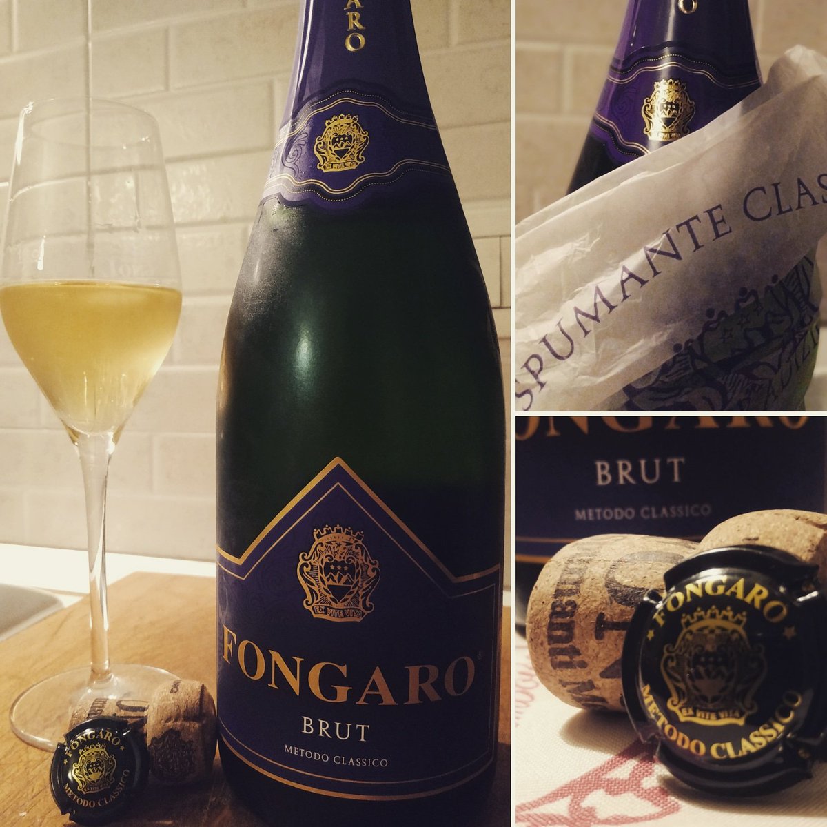 eseilvino's tweet photo. Per stasera deliziamo il palato con un Metodo Classico Brut, Durella 100%, etichetta viola: Fongaro!
#viola #brut #MetodoClassicoTradizionale #LessiniDurello #spumante #Eseilvino  #fongarospumanti #wine #winetasting #winelovers #degustando #aspirantisommelier https://t.co/56f1TFmAIQ
