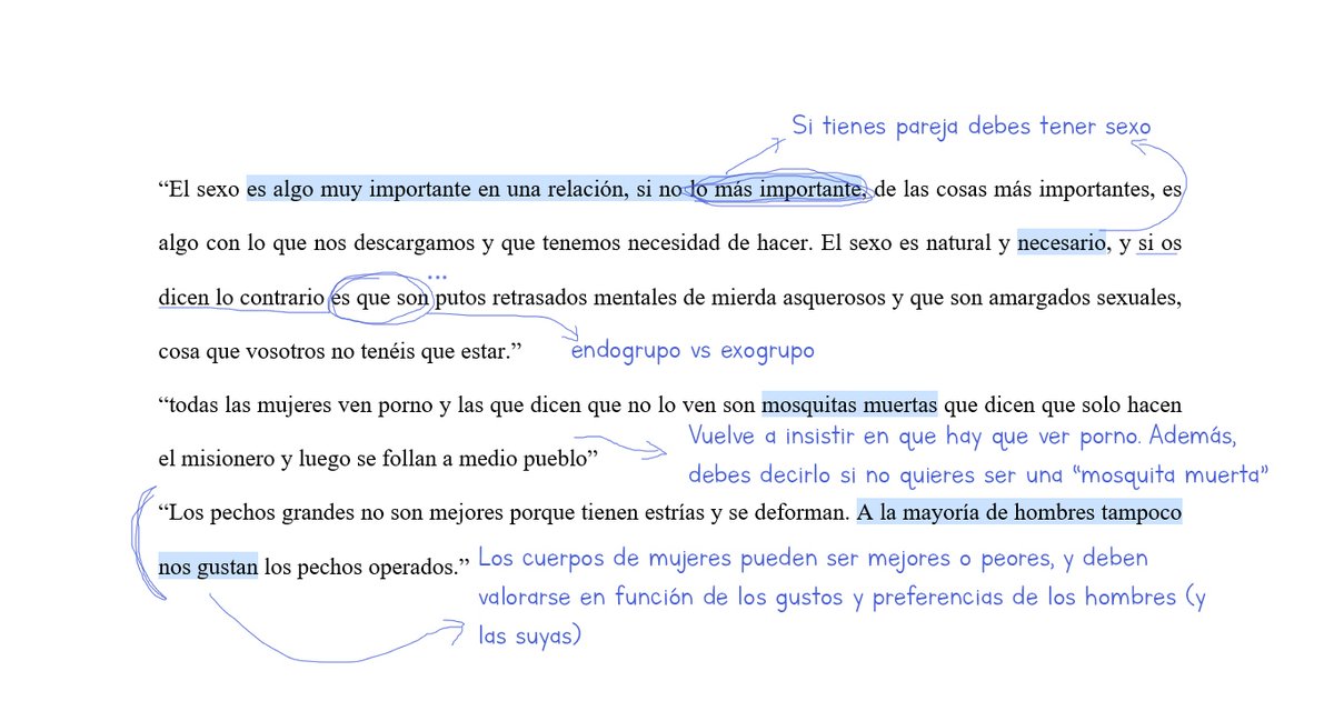 Tiene varios vídeos hablando sobre sexo, como “Respondo preguntas DE SEXO con mi (EX)NOVIA” y “Mitos sobre el sexo”. Veamos algunos ejemplos de qué dice y por qué es problemático.