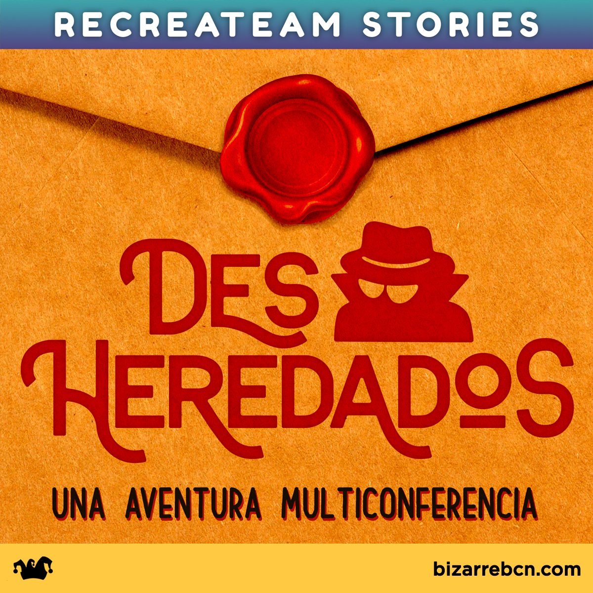 BizarreBCN's tweet photo. Que nadie te robe la sed de aventuras, tampoco si estás en casa 🏠 ¡Presentamos "DESHEREDADOS", nuestra primera #RecreateamStories! 👾 Una aventura multiconferencia en la que cooperarás con otros jugadores en un mismo entorno virtual 💻 #escaperoom https://t.co/FJnnkqkbuZ