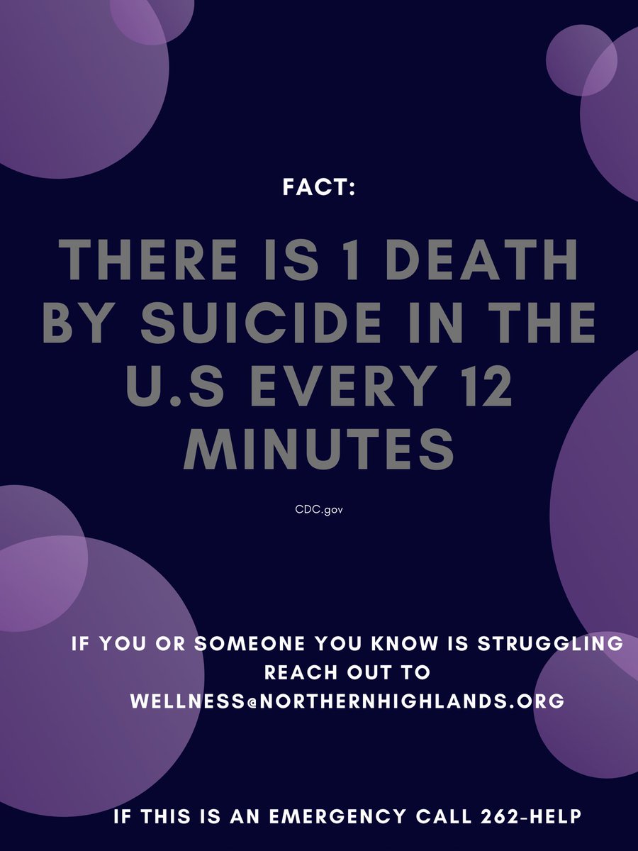NhrhsWellness's tweet photo. Swipe to get the facts & join us in fighting for this cause! #afsp #afspnj #suicideprevention #highlandsstrong https://t.co/yeoNsaPSJr