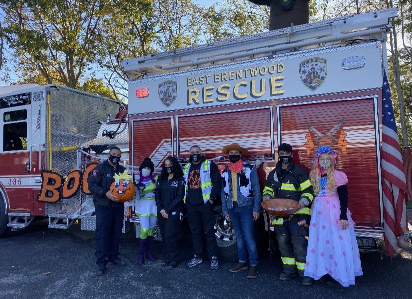 What a wonderful day spent  in Brentwood at the East Brentwood Fire Department as we held our annual “Trunk-or-Treat; Drive Thru” edition event to keep our children and community safe while still celebrating the fall festivities!