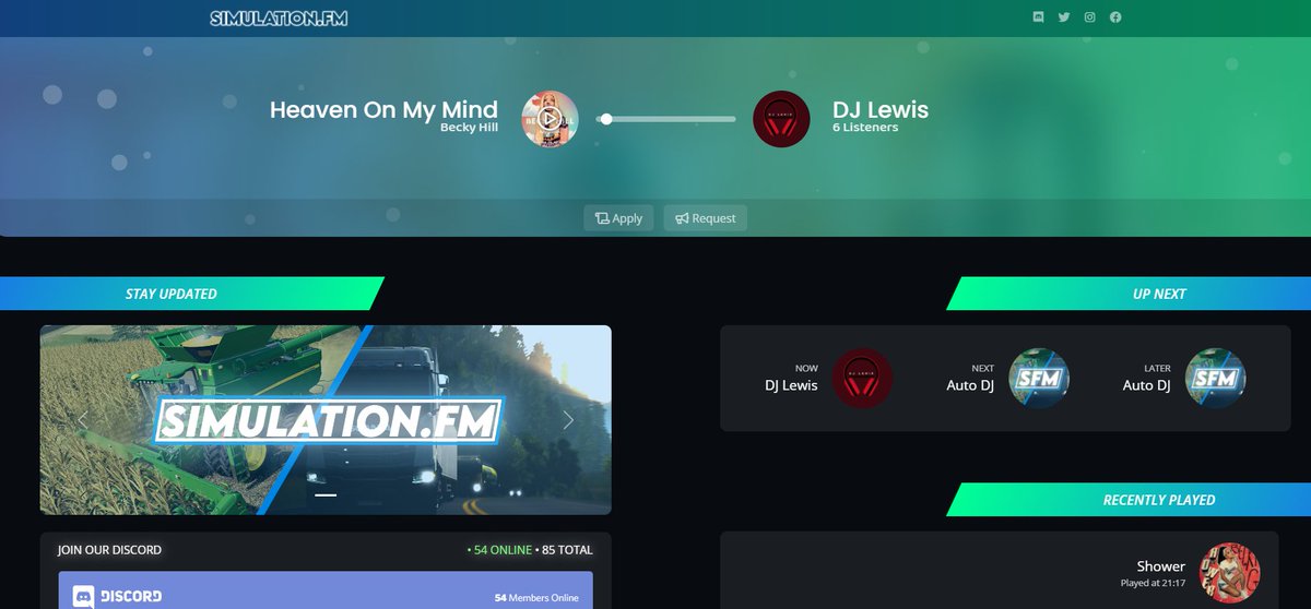 simulation_fm's tweet image. 😲😲 we released our website today check it out simulation.fm #newwebsite #radiostation #community #radio #simulationfm