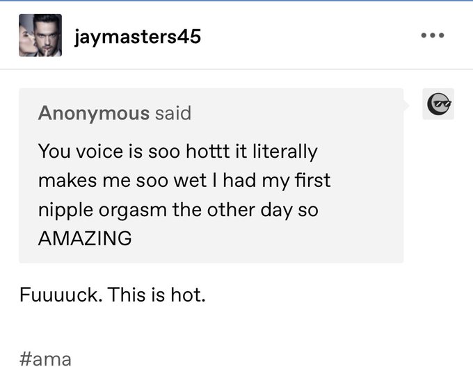 I&rsquo;ve never had a nipple orgasm, but it sounds really intense. https://t.co/hdVldIDRkn<a href="/tag/erotic"class="tags"><span>#erotic</span></a><a href="/tag/erotica"class="tags"><span>#erotica</span></a><a href="/tag/quarantine"class="tags"><span>#quarantine</span></a><a href="/tag/quarantinelife%20"class="tags"><span>#quarantinelife </span></a>