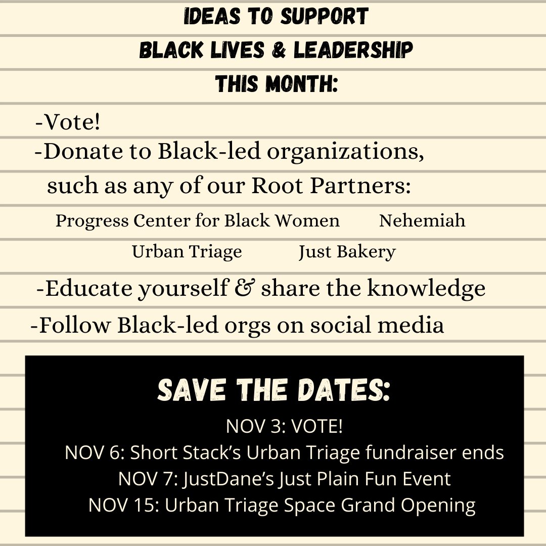 Ideas for supporting Black lives &amp; leadership this month! Please share with us your ideas &amp; orgs you’ve been supporting #blackleadership #madisonwi #community #support