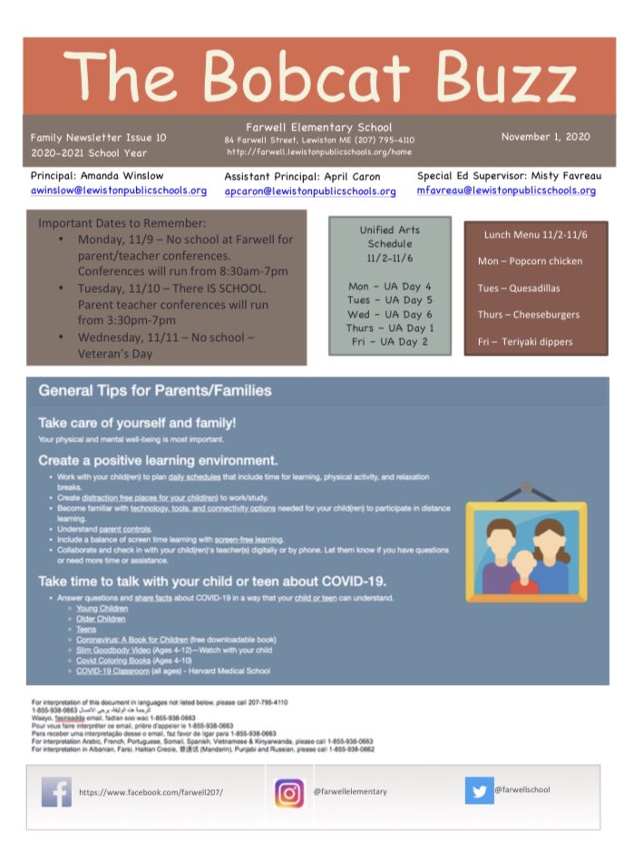 Farwell Elementary School tweet media