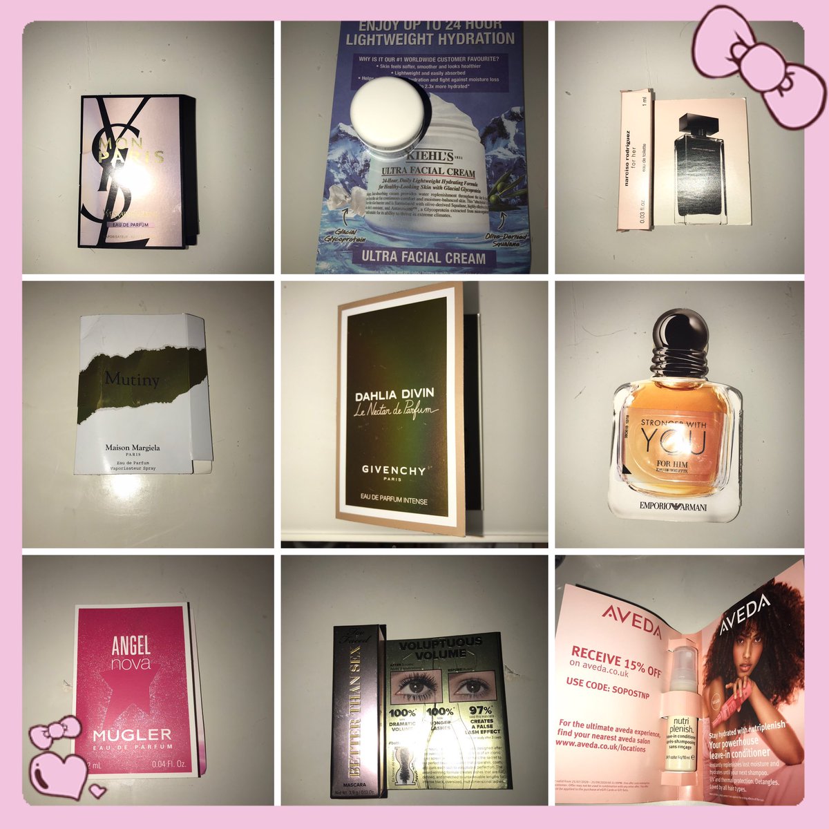 I have received lots of lovely samples recently from links posted @freesamplescouk #perfumesamples #haircare #skincare #freebies #productsamples #frugal #trybeforeyoubuy #freebiesinstore #freebiesbymail