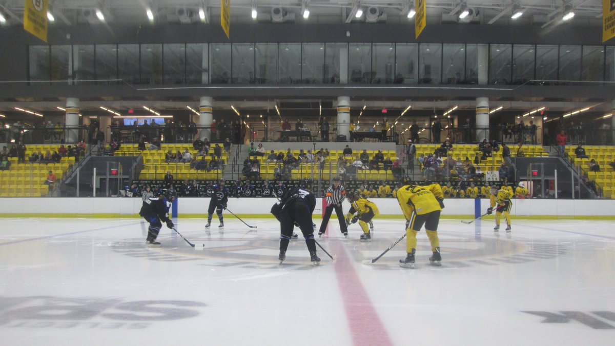 61. Warrior Ice Arena, Brighton, MA. Home of  @TheBostonPride. Also the practice facility of the  @NHLBruins. I get the best seat in the house to see the best team in the NWHL every game. There's a rapidly developing neighborhood around this place. Worth a visit.