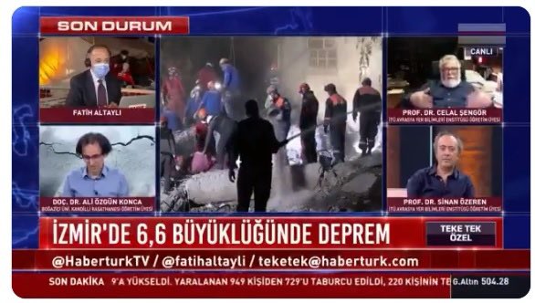 Celal Şengör: "Lütfen şu 6.6'yı artık silin! Bu 6.9-7 arası bir deprem"