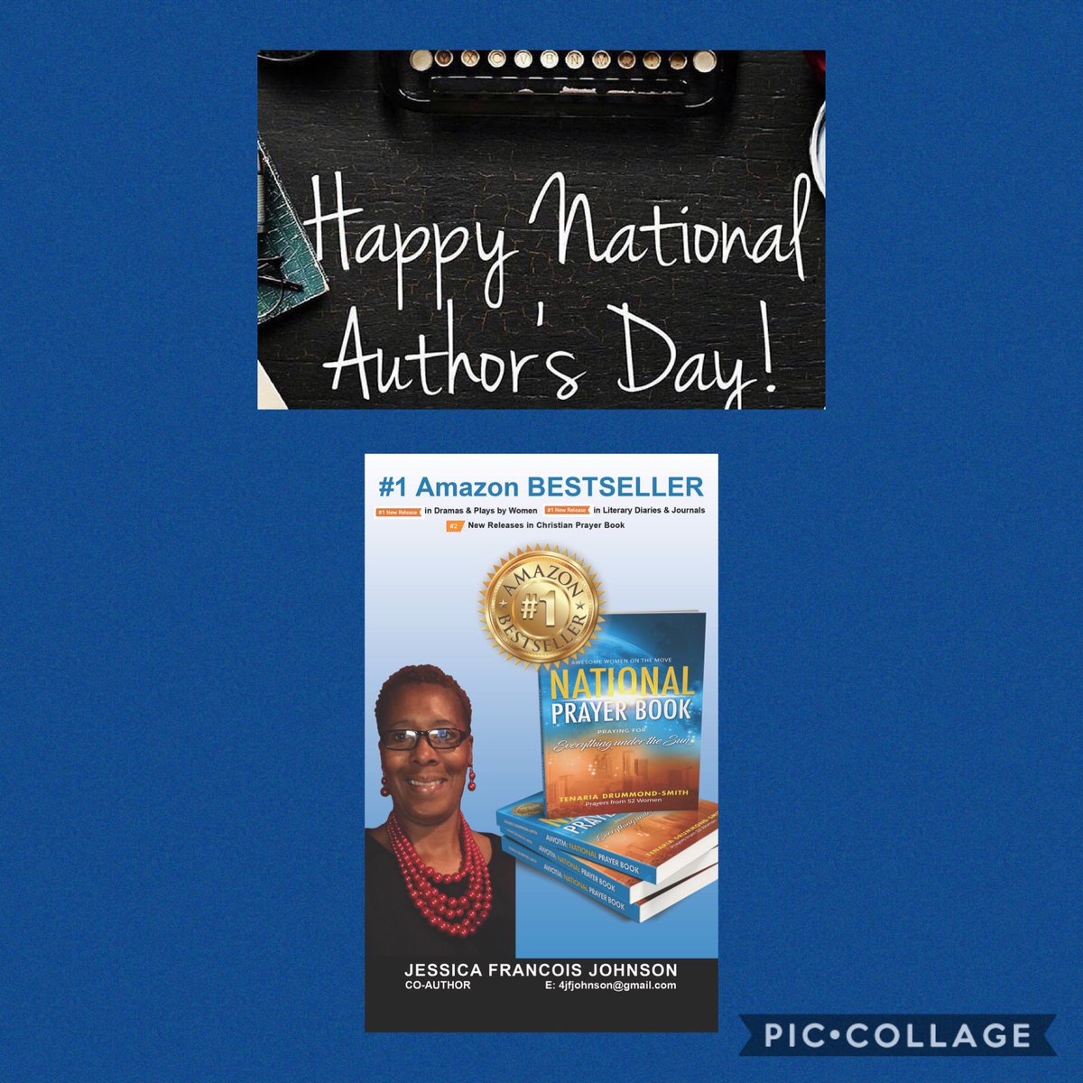 mamaj66's tweet photo. Happy National Author’s Day to me!  You are welcome to message me for your autographed copy!  We can never have too many prayer books🙏🏽!  Books purchased today, Sunday, November 1, 2020 will be $17.99 with FREE shipping!  
Please share!
Cash App: 
https://t.co/hmgq70oYkB https://t.co/VvfrxgfWo7