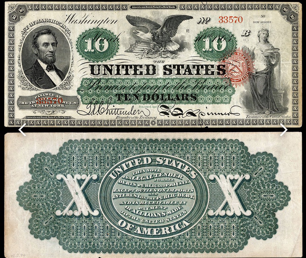 Ever wonder why $10 was called a “saw buck” and $20 “double saw bucks” ?? Which is where “buck” for a dollar comes from.