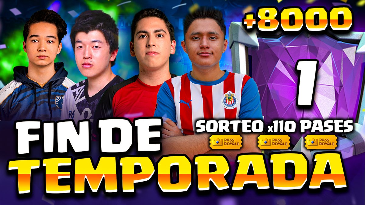 🎃FINAL DE TEMPORADA🎃Especial 12 hs: 
TOPs MUNDIALES + Invitados ESPECIALES + REGALO DE 110 PASES ROYALE!! | RT🔁y FAV❤️y te saludo!!
twitch.tv/drekzenn