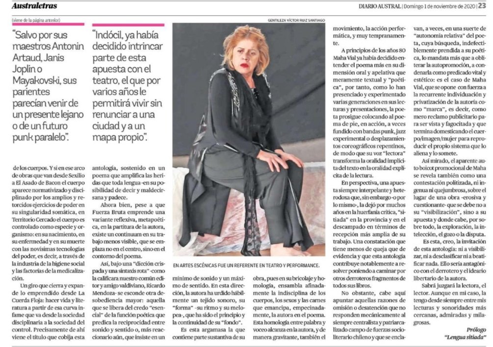 [Prensa <a href="/austral_losrios/">Diario Austral</a>] Para Maha Vial: lengua que padece, lengua que sana...
Leer Australetras ⬇️