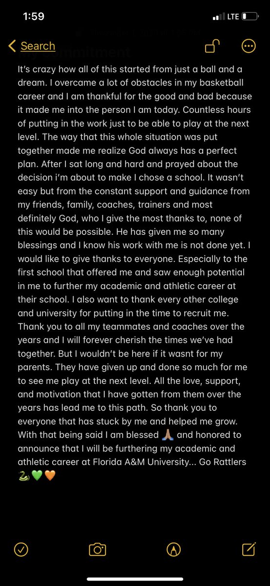 jamaryn_'s tweet photo. 110% Committed... #gorattlers🐍 @FAMUCoachPillow @FAMU_WBB https://t.co/VndHBHZ1y5