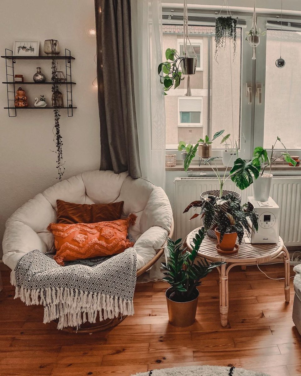 DesignsAnaMaria's tweet image. A cozy set up like this calls for a long day of cuddles and lounging ♥️
📷: @plantropology_