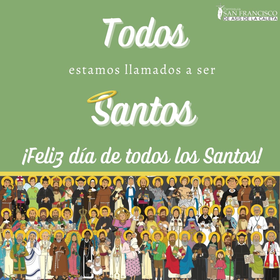 ¡Feliz día de todos los Santos! 

#YoSoyCaleta