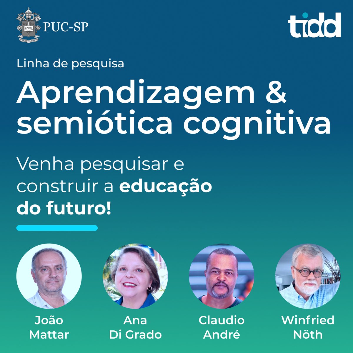 TIDD_PUCSP's tweet photo. Estão abertas as inscrições para o processo seletivo do PEPG em #TIDD @puc_sp. As inscrições poderão ser realizadas até o dia 06/11 https://t.co/IF8Ncg8XDx

#tiddpucsp #TIDD #pucsp #mestrado #doutorado #tecnologia #inteligênciaartificial #IA #redessociais  #aprendizagem #educação https://t.co/bQPYYuTswD