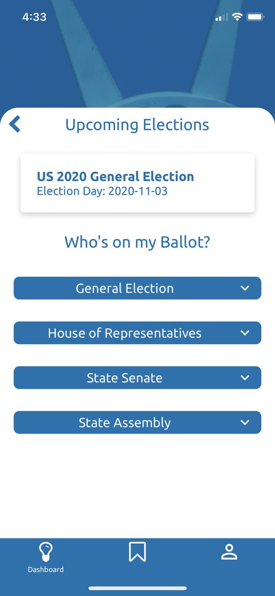 KnowTheVote1's tweet photo. Remember to enable location access so that you can see who is on the ballot in your county/city. If not, you'll just see the Presidential candidates! #downloadknowthevote #electionseason #ElectionDay #mobileapp #civictech #knowthevote https://t.co/u7nUVatNmC