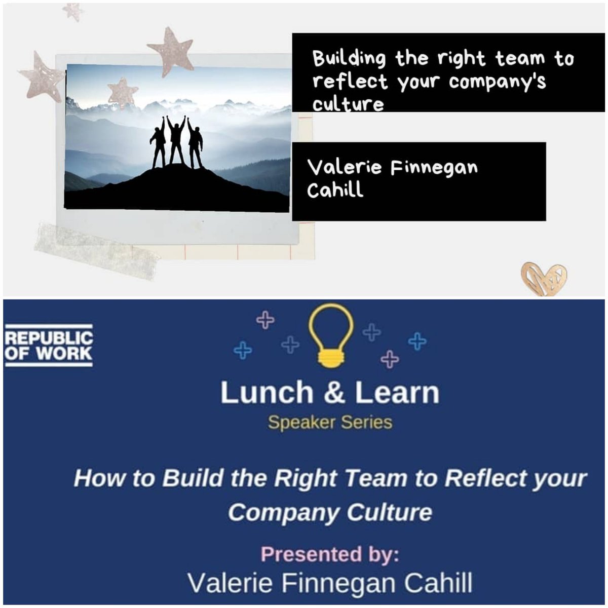 On the 3rd of November at 1.00pm <a href="/republicofwork/">Republic of Work | Coworking & Innovation Space</a>.
I will be sharing with you, the challenges we faced when it came to defining our culture.The steps we took and the systems and processes we implemented to sustain and nurture this.
republicofwork.com/upcoming/how-t…