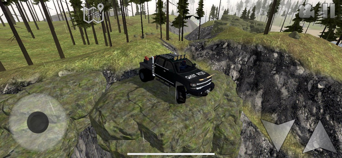 Just playing Off-road Outlaws with my Ghost Rider Truck. #OffroadOutlaws #GhostRider