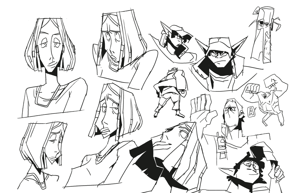 i doodled some 