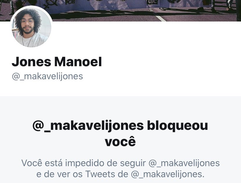 gcassianosp's tweet photo. Esse é típico pseudo revolucionária anti-povo! Fez um texto atacando a mim (me chamando de Tabata Amaral versão masculina) e ao Márcio França. Além dessas difamações o pior de tudo é a covardia de Jones Manoel. Disparou mentiras e me bloqueou para que eu não o respondesse! https://t.co/abEuVMTkQU