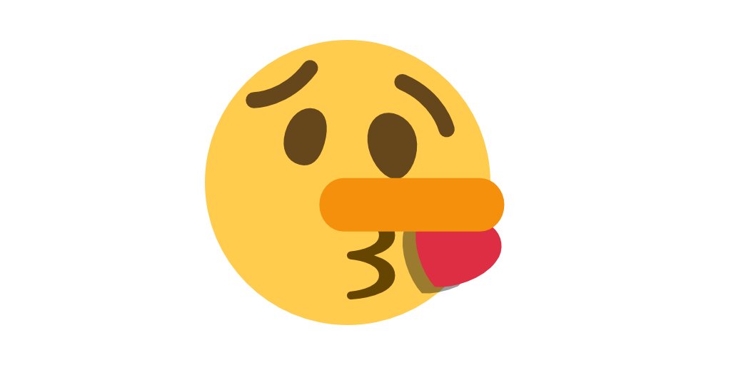 Emoji Mashup Bot 🫡 on X: 😗 kissing + 🤥 lying =