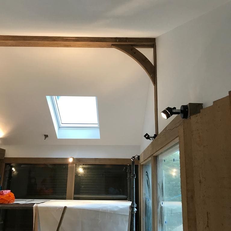 igarforth's tweet image. Decoration completed by Kev and Hannah on behalf of Rookery Barns of Oakhanger.
We will show photographs of the kitchen units that have been sprayed to the clients spec tomorrow