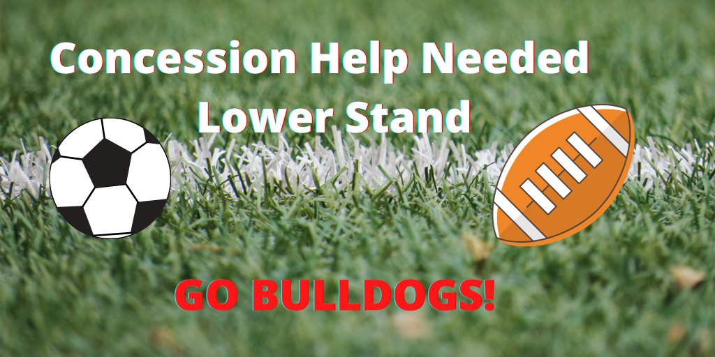 FZS students and adults we need your help in concessions this week. 6 open slots on Monday. Click signupgenius.com/go/10c0c48a5a6… to sign up. <a href="/Zumsouth/">Bulldogs</a> @2021fzs @fzs2022 <a href="/fzs2023/">FZS Class of 2023</a> @FZSouth2024 <a href="/fzs_stuco/">FZS STUCO</a> @fzsfblaclub <a href="/DECAFZS/">DECA FZS</a> <a href="/FZSFACS/">Mindy DeShurley</a> <a href="/FZSbusiness/">FZSBusiness</a> <a href="/nhs_fzs/">FZS NHS</a> <a href="/fzsfccla/">FZS FCCLA</a> <a href="/fzschoir1/">fzschoir</a> <a href="/fzsbands/">FZS Bands</a>