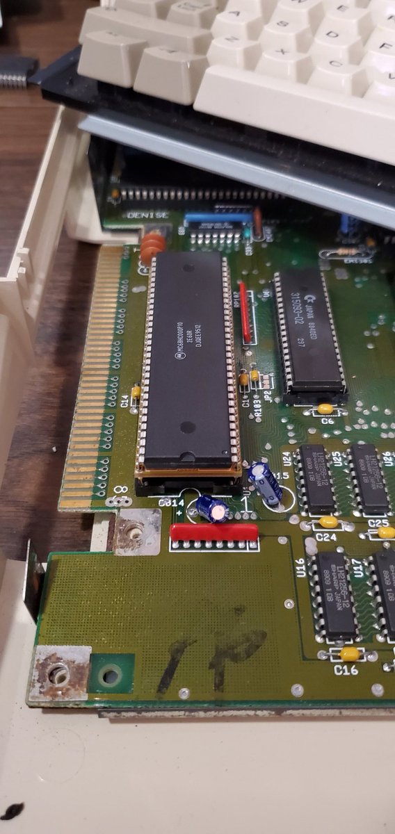 KernelKickstart's tweet image. Testing out the mem68k in the ol 500