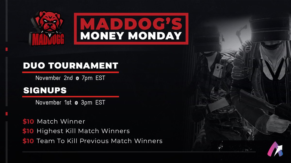 ImpacttNetwork's tweet image. Back again with @MaddoggGaming’s Money Monday event! 

🗓 November 2nd @ 7pm EST 

Join the discord and signup now!👇
discord.gg/jheJGCYR8Q
