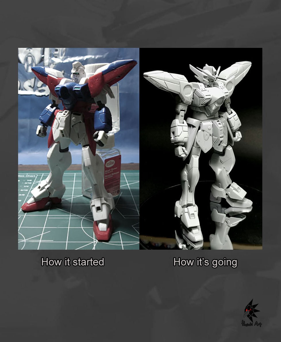 HasakiArt's tweet image. It started as a dream project for a green modeler at the time motivated by all the awesome Japanese builder.
As time progressed, life, procrastination, laziness kicked in.
Not much to go now 💪

#ウィングゼロ #gunpla #wingzero #ガンダム #ガンプラ  #gundamvintage #gundamwingzero