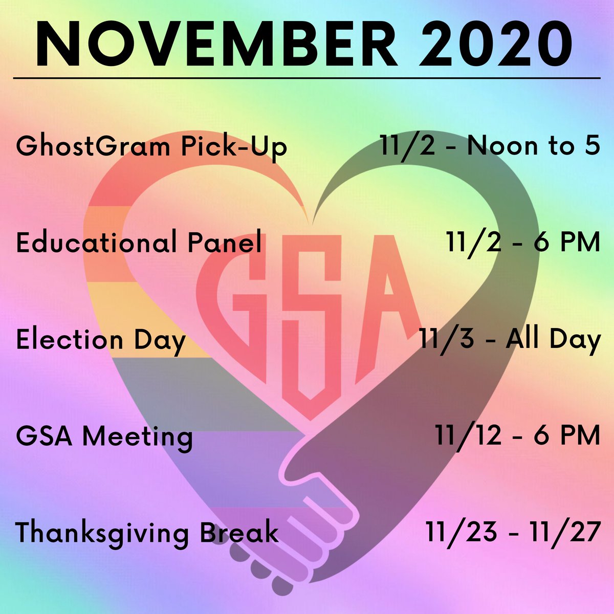 Arkansas State Gender & Sexuality Alliance tweet media