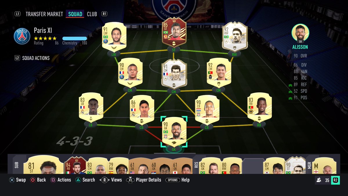 Aztecaas's tweet photo. WL finish #FIFA21 https://t.co/jy9gAA3vD4