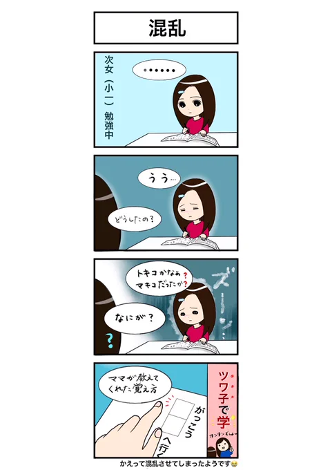 おはようございます?
11月最初の月曜日が始まりました?

なんとなく
昨日よりあたたかく感じます。
白湯をたくさん飲んだからかな。。

今日も一日
よろしくお願いします✨

#漢字練習
#小学一年生
#4コマ漫画
#ツワ子 
#procreate 